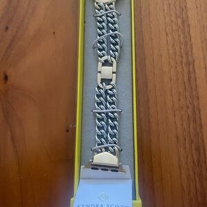 Kendra Scott Gold and Silver Women’s Apple Watch Bracelet band